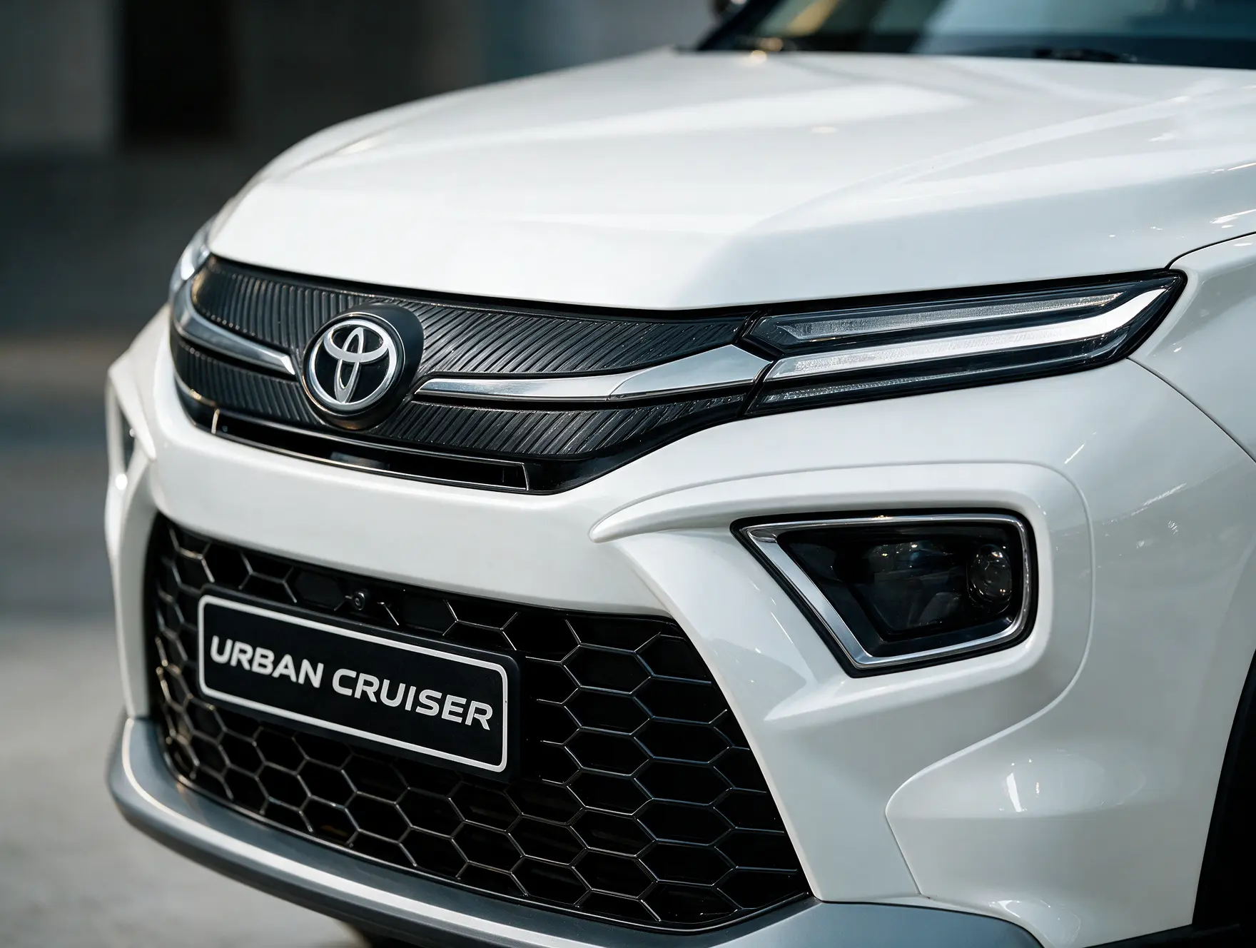 Toyota Urban Cruiser — Grille and lighting detail