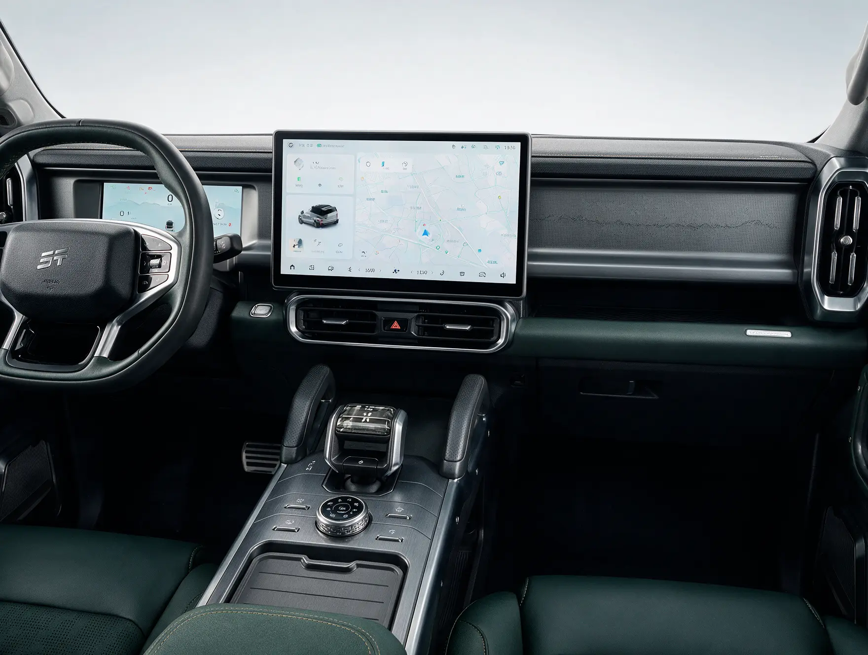Jetour T2 — Cockpit and displays