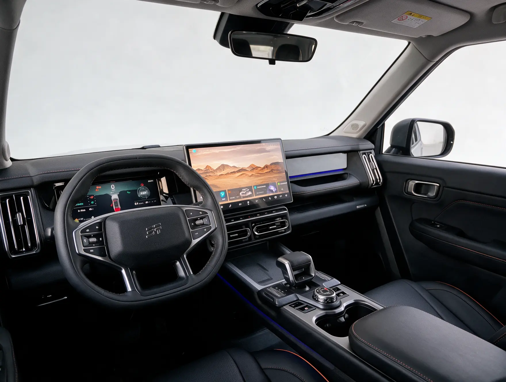 Jetour T1 — Driver's cockpit