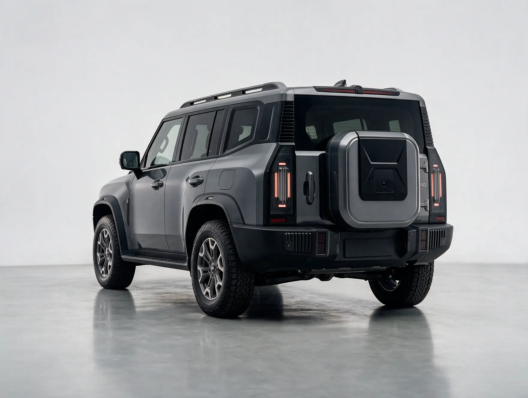 Jetour T2 — Rear three-quarter