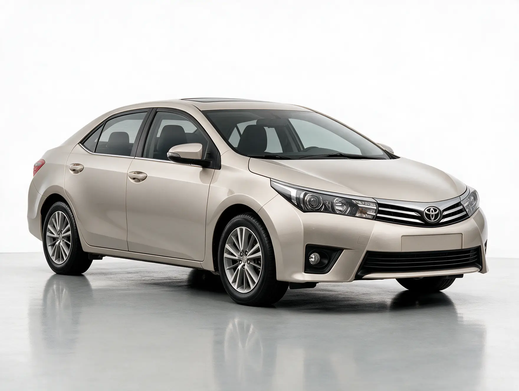 Toyota Corolla — Front three-quarter