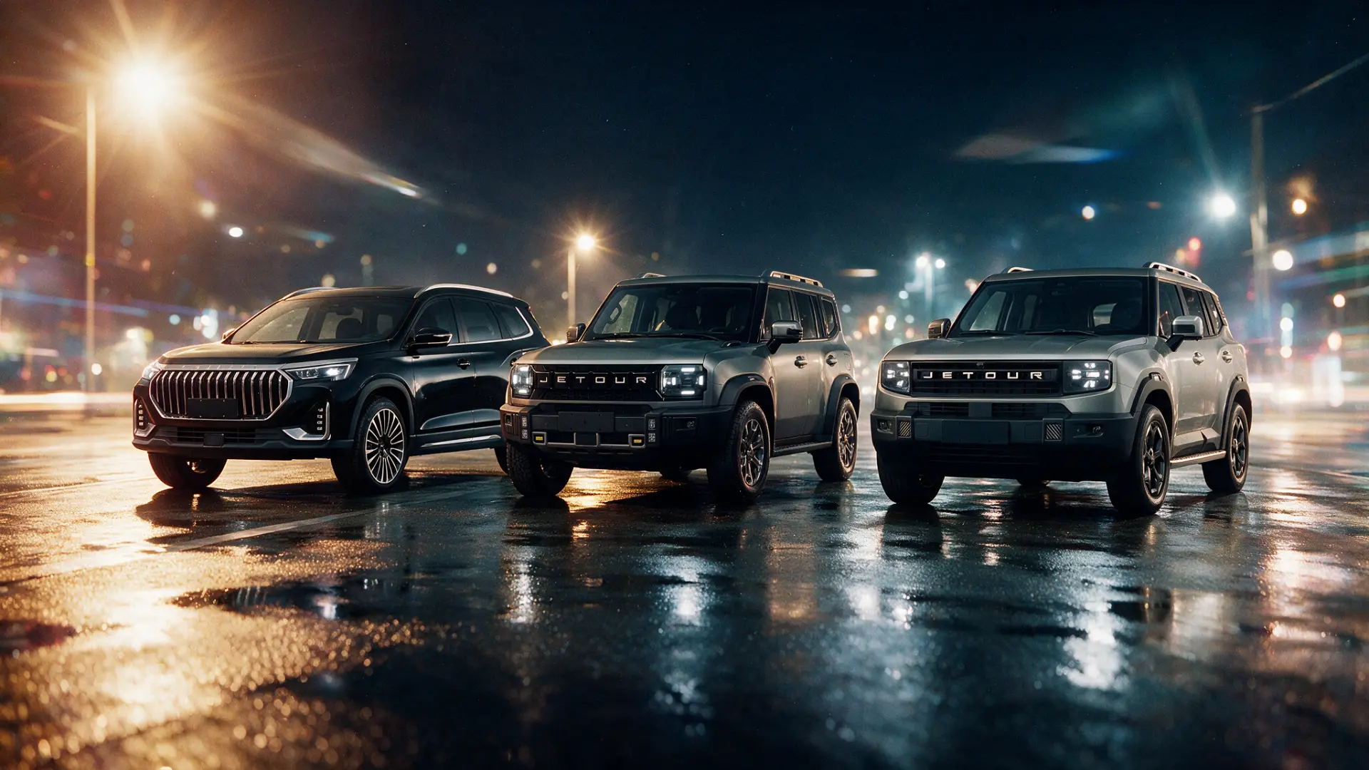 SUV — Full-size presence for delegations and airport runs